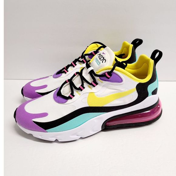 nike air max 270 react bright violet